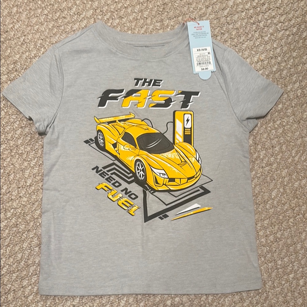 Cat & Jack Gray T-Shirt
